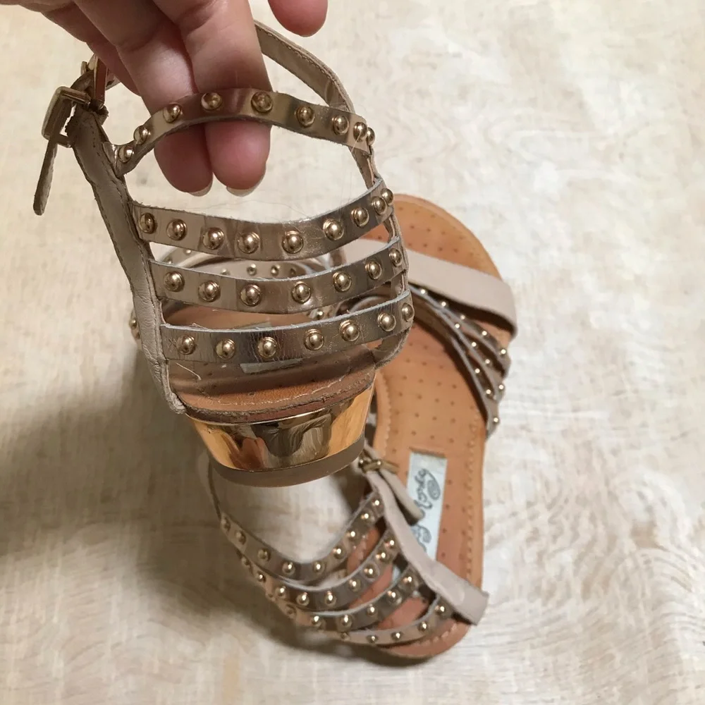 Naughty Monkey Slingbacks Studded Sandals